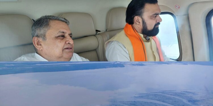 Nepal Floods: CM Samrat Chaudhary Conducts Aerial Survey of Bihar Border Areas, Authorities on High Alert