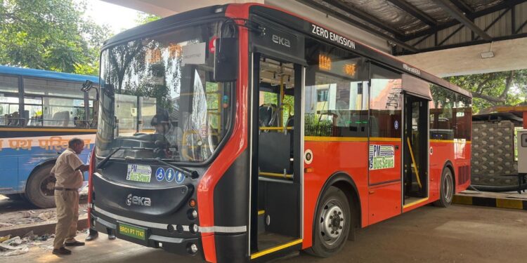Patna Gets 10 New Electric Buses, Bailey Road Service Begins Under PM E-Bus Scheme