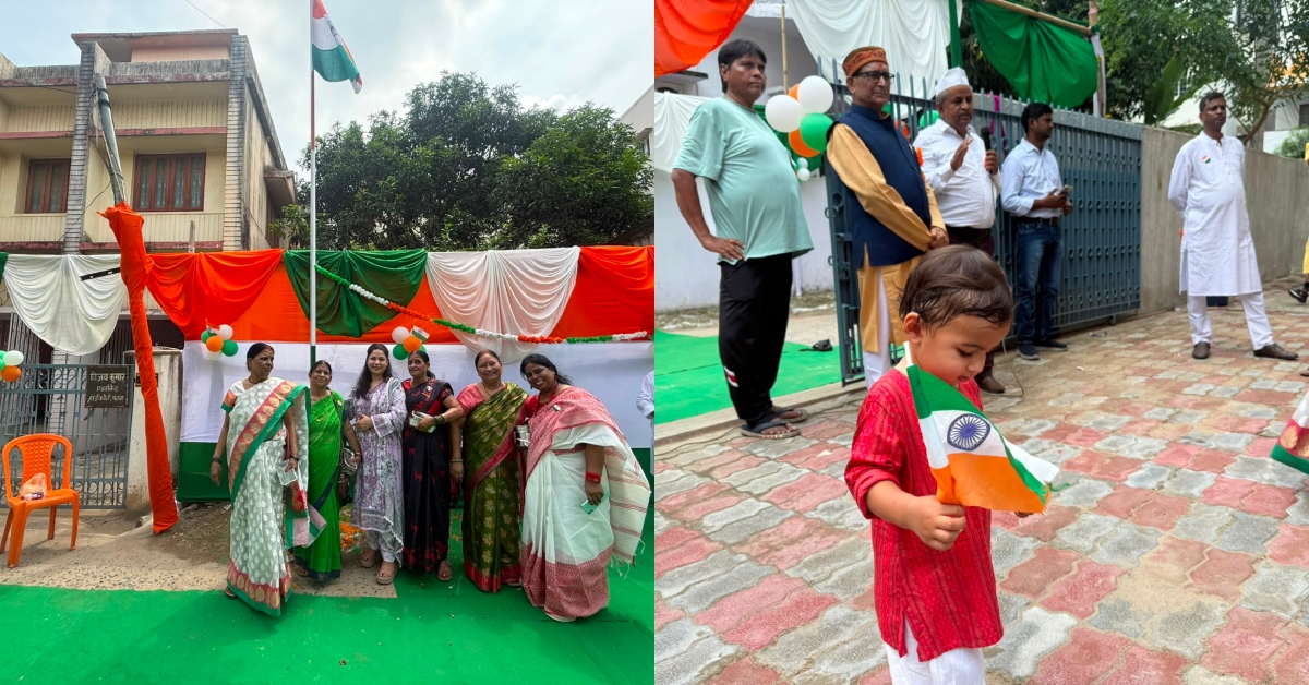 Beyond The Flag: Patriotism Meets Community Spirit At This 40-Year-Old Colony’s Independence Day Celebration in Patna