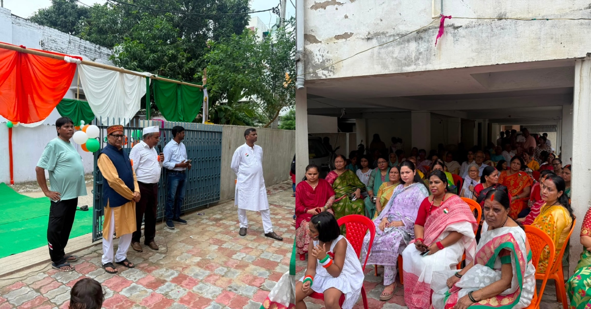 Beyond The Flag: Patriotism Meets Community Spirit At This 40-Year-Old Colony’s Independence Day Celebration in Patna