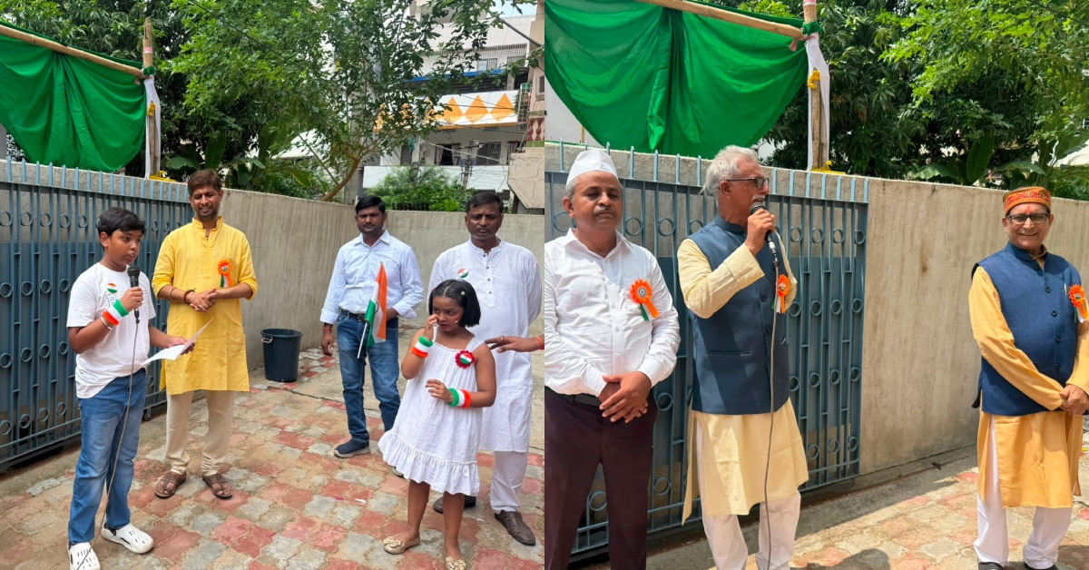 Beyond The Flag: Patriotism Meets Community Spirit At This 40-Year-Old Colony’s Independence Day Celebration in Patna