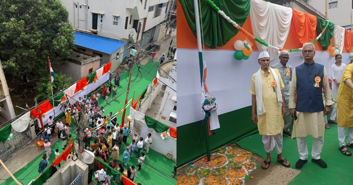 Beyond The Flag: Patriotism Meets Community Spirit At This 40-Year-Old Colony’s Independence Day Celebration in Patna
