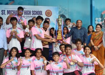 St Michael’s High School Wins Master Akshya Kumar Memorial Inter-School Swimming Competition