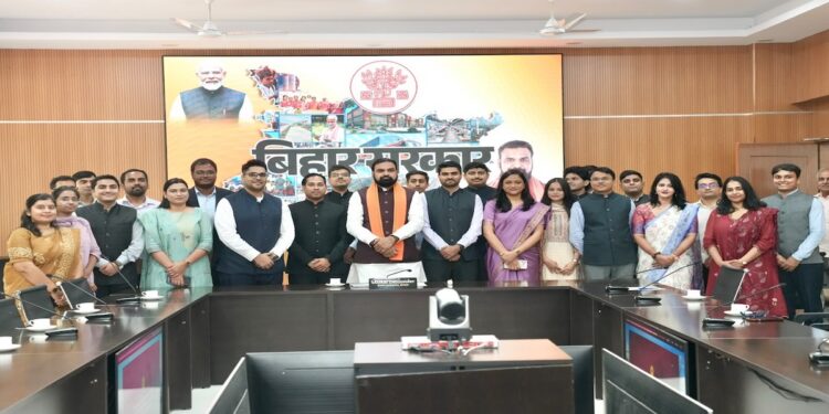 Samrat Choudhary Meets UPSC 2025 Toppers From Bihar, Urges Them To Contribute To State's Development