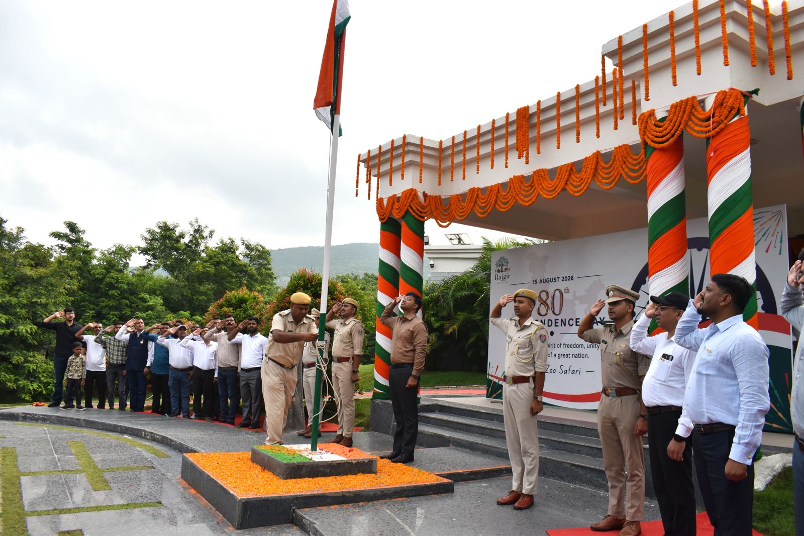 Rajgir Zoo Safari Marks 80th Independence Day With Focus On Conservation And Tourism