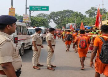 Sawan Rush: 50+ Checkpoints, Divers And Magistrates Deployed Across Naugachia For Kanwar Yatra