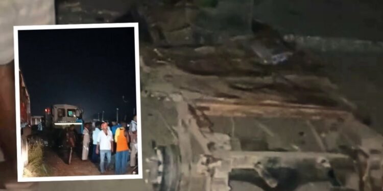 Family’s Return Turns Tragic in Chapra; Hyva Truck Crushes Toto, 4 Killed