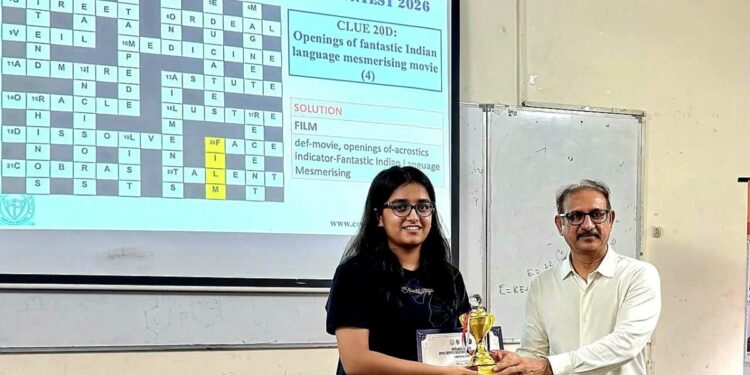 Miranda House Cryptic Crossword Contest 2026 Concludes; Adya Singh Wins Open Category