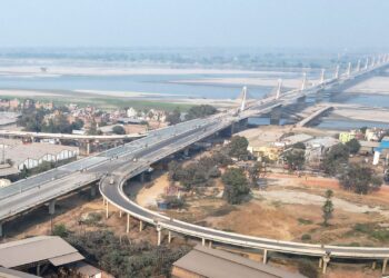 Kacchi Dargah–Bidupur six-lane Mahasetu over the Ganga, ready to improve connectivity between Patna and north Bihar.