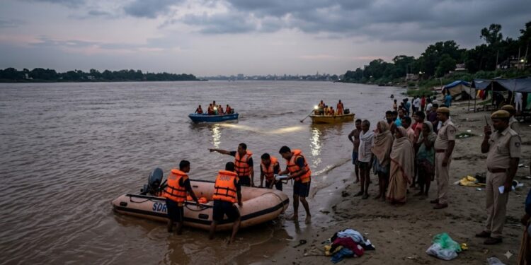 Three Class 11 Students Feared Drowned in Ganga Near Patna; Search Operation On