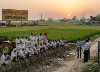 Farmers Protest Pataliputra Satellite Township Plan; Landowners Refuse to Give Up Their Fields