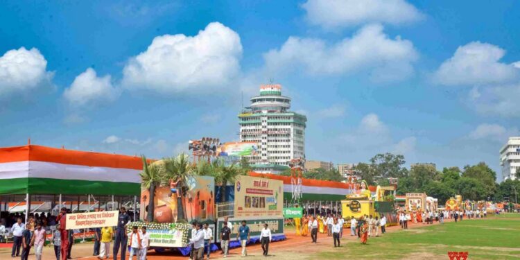 Gandhi Maidan Ready for Grand Independence Day Ceremony; Three-Tier Security, Drones and CCTV Deployed
