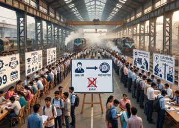 Railway Apprentice Recruitment 2026: 1,599 Posts for 10th-Pass and ITI Candidates, No Exam Required