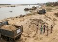 Bihar Sand Mafia Under Scanner: EOU Seizes Illegal Sand Worth ₹1.63 Crore in Arwal, Conducts Drone Survey at 7 Ghats
