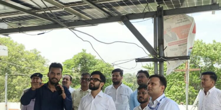 NBPDCL MD Inspects Sonepur Bill Correction Camp, Power Substation and PM Surya Ghar Solar Plants