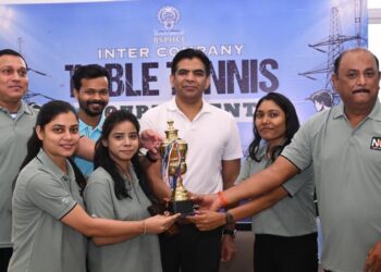 NBPDCL Wins Inter-Company Table Tennis Tournament 2026 in Patna; Om Prakash and Preeti Clinch Singles Titles