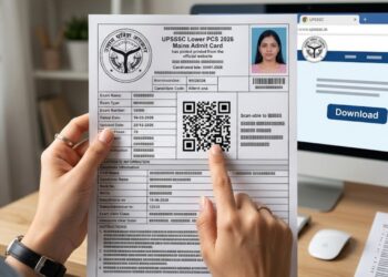 UPSSSC Lower PCS Admit Card 2026 Released; Main Exam on August 23, Check Download Steps