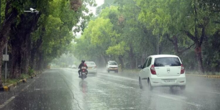 Bihar weather forecast showing rain and monsoon activity across the state