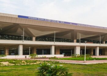Officials hold a meeting at Patna Airport to discuss flight safety measures