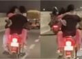 Patna Couple Faces FIR Over PDA And Dangerous Bike Stunts On Marine Drive
