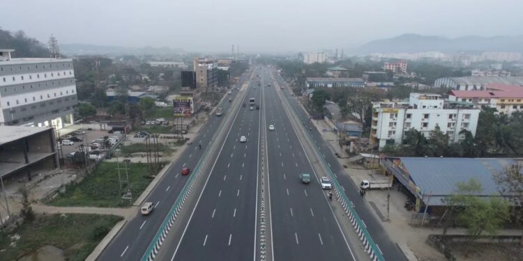 Representative image of a six-lane ring road corridor connecting Ramnagar and Kachchi Dargah in Patna