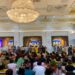 ISKCON Temple Patna decorated for Radha Ashtami celebrations on September 19, 2026