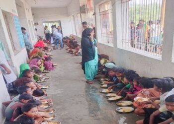 Bihar flood relief operations with boats and rescue teams deployed in affected areas