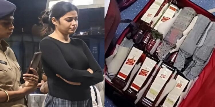 Neha Kumari And Ishaan Kumar Arrested With 75 Litres Of Liquor In Samastipur Train