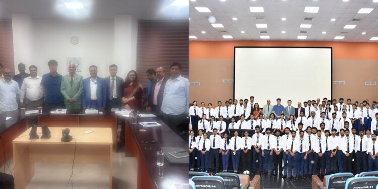 CIMP and Ajou University faculty members discuss collaboration on AI, digital transformation and sustainability