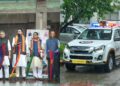 Bihar CM Samrat Choudhary flags off new highway patrol vehicles for road safety and emergency response