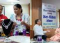 women entrepreneurs showcasing handicrafts and traditional products at the Bihar Saras Mela in Patna