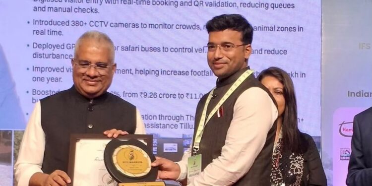 Rajgir Zoo Safari Director Wins Eco Warrior Award 2026 For Technology-Led Conservation
