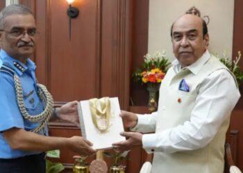 Air Marshal Tarun Chaudhry Meets Bihar Governor; Future Joint Use Of Bihta Air Force Station Discussed