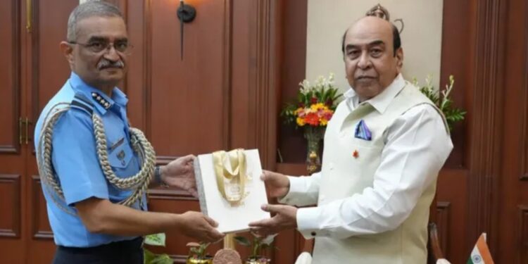 Air Marshal Tarun Chaudhry Meets Bihar Governor; Future Joint Use Of Bihta Air Force Station Discussed