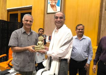 Nalanda University Bids Farewell to Outgoing Registrar Dr Ramesh Pratap Singh Parihar After Four Years