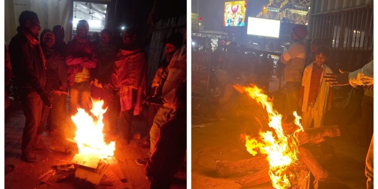 Winter Bonfires Raise PM2.5 Levels by Up to 30% in Patna, Study Finds