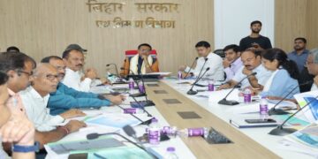 Bihar Road Construction Minister Reviewing Road,Bridge and ROB Projects in Bhagalpur