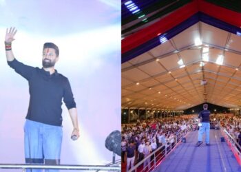 Chirag Paswan Adresses Young Participant at Youth Bole To event in Patna