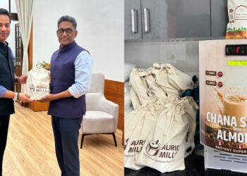 Bihar Chief Secretary Unveils Sattu Vending Machine