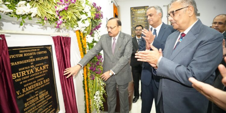 CJI Surya Kant Inaugurates Bihar’s First Victim Rights Centre In Patna