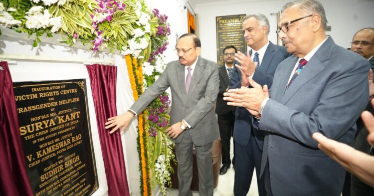 CJI Surya Kant Inaugurates Bihar’s First Victim Rights Centre In Patna