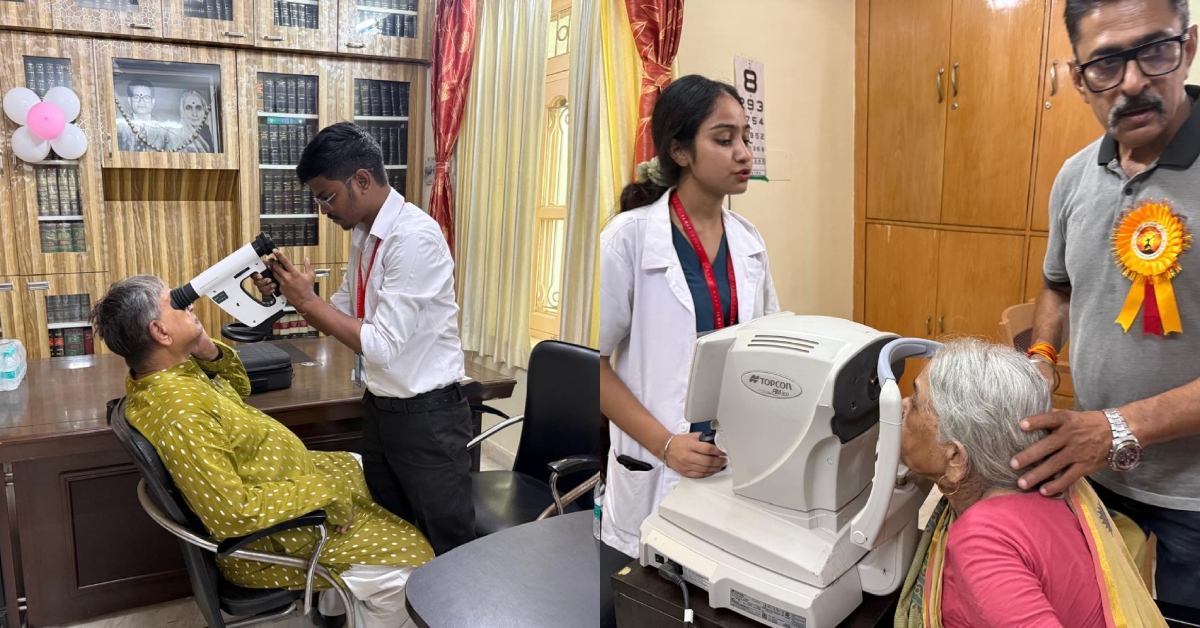 Free Eye Check-Up Camp Draws Around 200 People In Patna’s Ram Nagari Colony