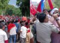 Patna Sees Twin Protests As Farmers, Workers And Students Take To Streets