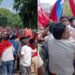 Patna Sees Twin Protests As Farmers, Workers And Students Take To Streets