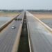 Digha-Sonpur six-lane bridge over the Ganga under construction in Bihar