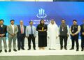 Bihar Industries Department and AIM Global Foundation representatives at the MoU exchange in Dubai for a proposed food processing park in Bihar