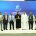 Bihar Industries Department and AIM Global Foundation representatives at the MoU exchange in Dubai for a proposed food processing park in Bihar