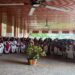 Students joining the ECO Task Force during an environmental awareness ceremony at Patna Women’s College