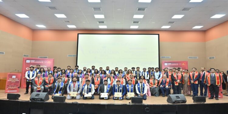 Chandragupt Institute of Management Patna’s 15th convocation ceremony
