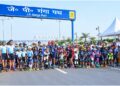 Road Safety Skating Marathon Held In Patna To Promote Traffic Rules